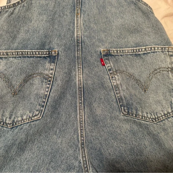 Levi’s Apron Drawstring Straight Leg Overalls size L - Picture 6 of 14